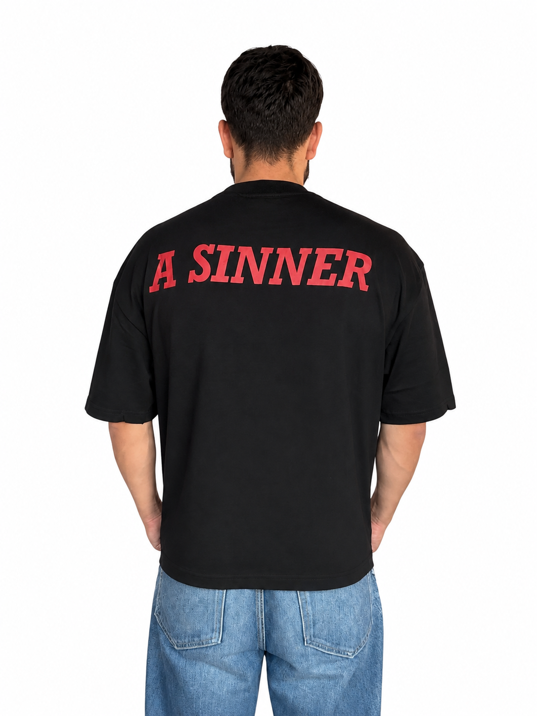 Jesus Prayer Shirt Schwarz