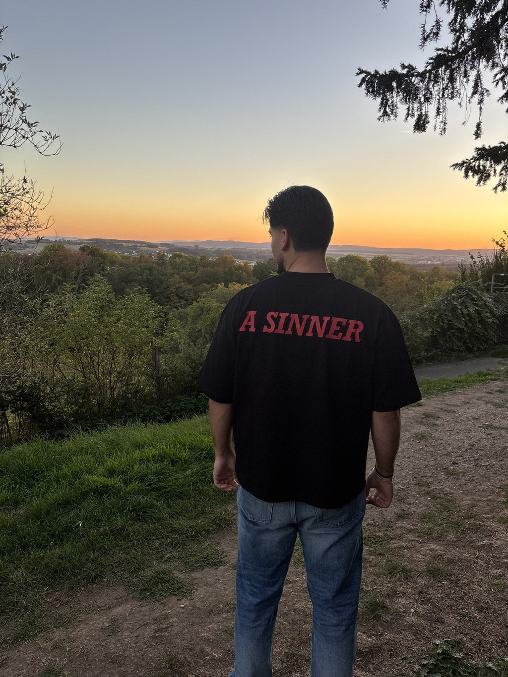 Jesus Prayer Shirt Black – Rückseite